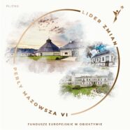 Okładka albumu dwujęzycznego Perły Mazowsza VI. Lider Zmian