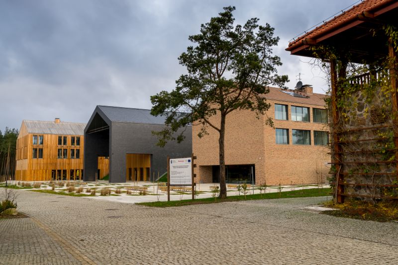 Budowa centrum kulturalno-rekreacyjnego w Muzeum Wsi Mazowieckiej w Sierpcu, fot. archiwum MJWPU