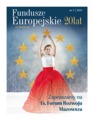 okładka magazynu Fundusze Europejskie na Mazowszu, nr 1/2024