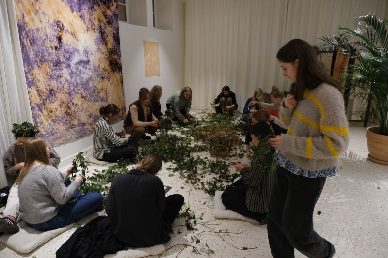 Spotkanie „Zmierzch” (kuratorki: Julia Ciunowicz, Dagna Jakubowska) w listopadzie 2024 r., fot. „Ferment”