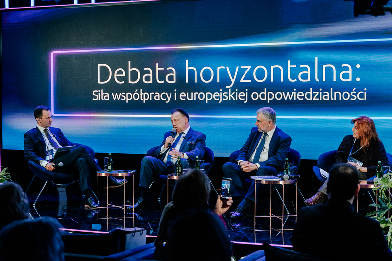 Debata „Siła współpracy i europejskiej odpowiedzialności”, fot. Agata Krzysztofik