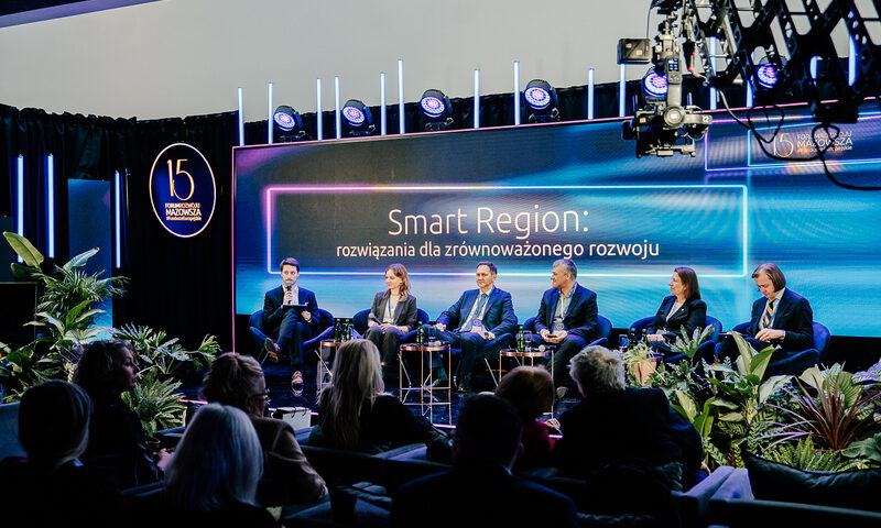 Debata „Smart Region – rozwiązania dla zrównoważonego rozwoju”, fot. Agata Krzysztofik