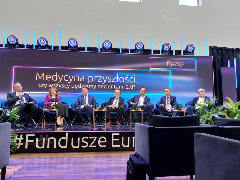 Debata „Medycyna przyszłości: czy wszyscy będziemy pacjentami 2.0”, fot. Agata Rokita