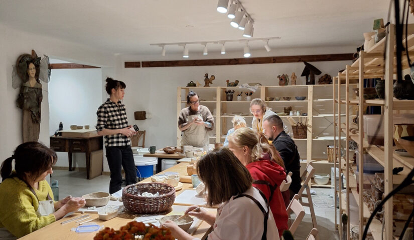 Zajęcia w Kole Ceramiki w Radomiu, fot. Koło Ceramiki