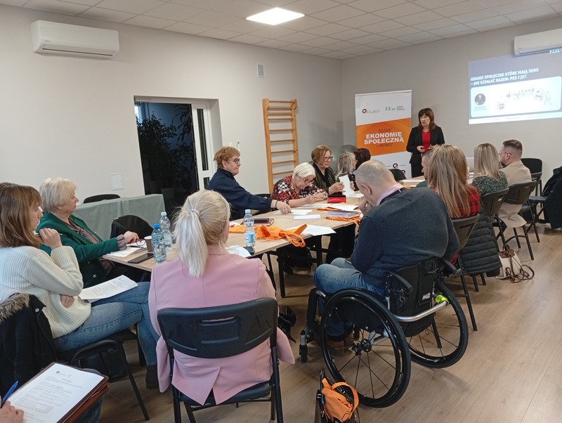 W MOWES szkolenia są szyte na miarę potrzeb lokalnych podmiotów ekonomii społeczne
