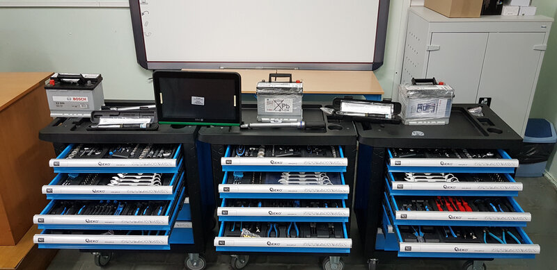 Sprzęt uzyskany przez szkołę w Żurominie w projekcie „Zintegrowany rozwój szkolnictwa zawodowego”