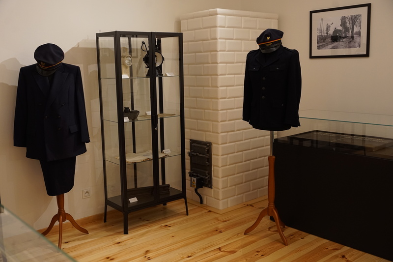 W kolejowym minimuzeum, fot. Urząd Miasta Ciechanowa