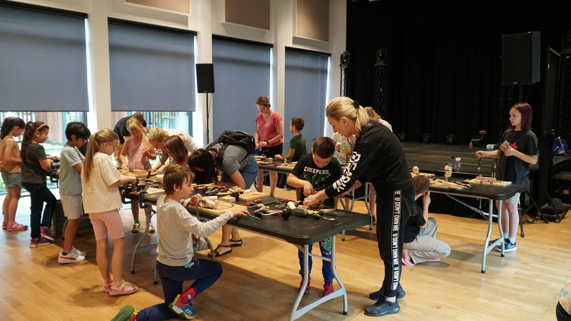 Warsztaty dla najmłodszych w Centrum Kultury i Aktywności na Targówku, fot. Centrum Kultury i Aktywności