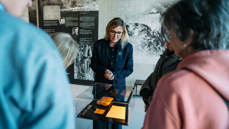 Dominika Jarzyńska-Pokojska, kierowniczka Muzeum – Miejsce Pamięci Palmiry